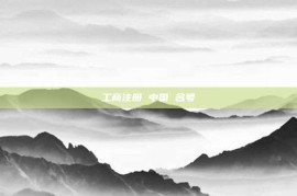 工商注册 中国 名号