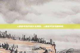 c语言可以开发什么项目，c语言可以写程序吗
