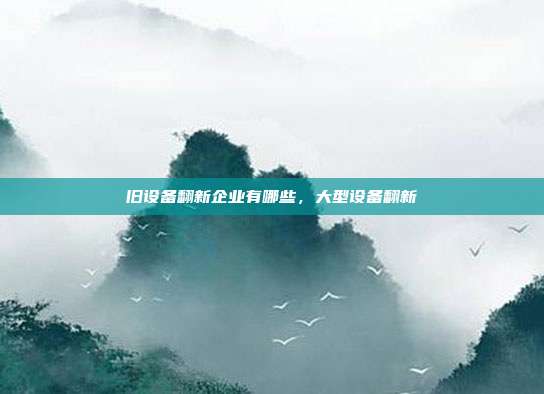 旧设备翻新企业有哪些，大型设备翻新