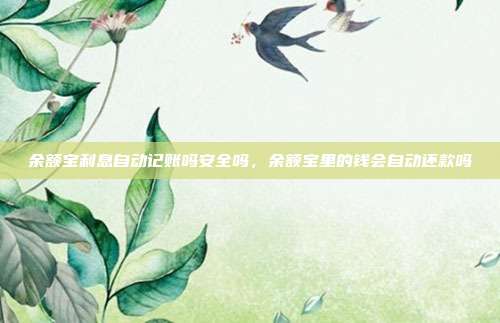 余额宝利息自动记账吗安全吗,余额宝里的钱会自动还款吗